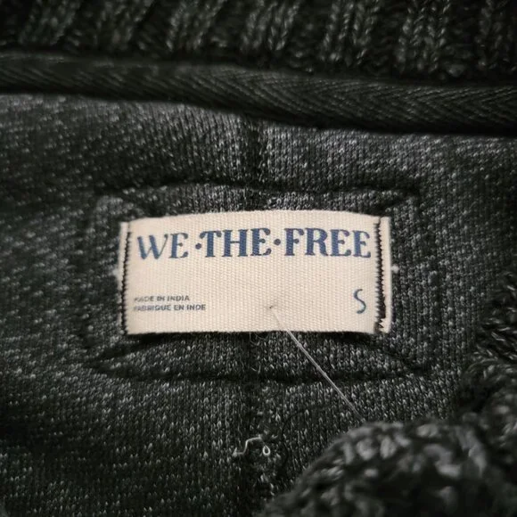 Free People Black Chunky Button-Up Knit Cardigan - Picture 7 of 8